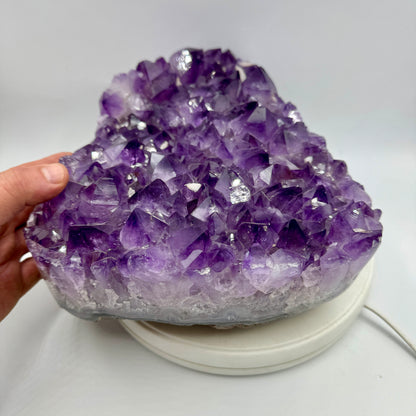 Drusa de amatista 11,3 kg. Munay Minerales Mallorca