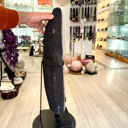 Complete amethyst geode, 2 pieces, 74 kg. Premium quality from Uruguay.