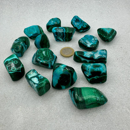 Crisocola rodado pulido - Munay Minerales Palma de Mallorca Spain 