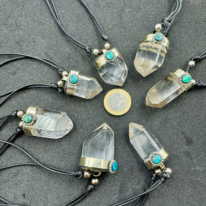Munay Minerals Mallorca quartz pendants