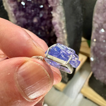 Tanzanita colgante plata de ley Tanzanite - Munay Minerales Palma de Mallorca Spain 