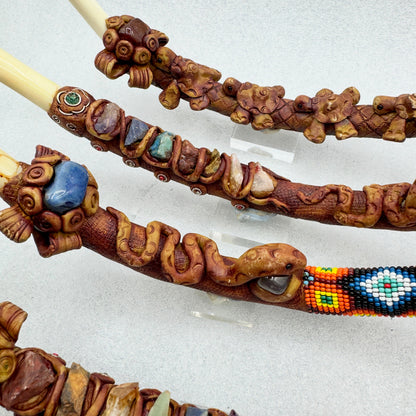 Tipi de hueso ceremonial para rapé (Consulta precios y disponibilidad) MUNAY MINERALES MALLORCA