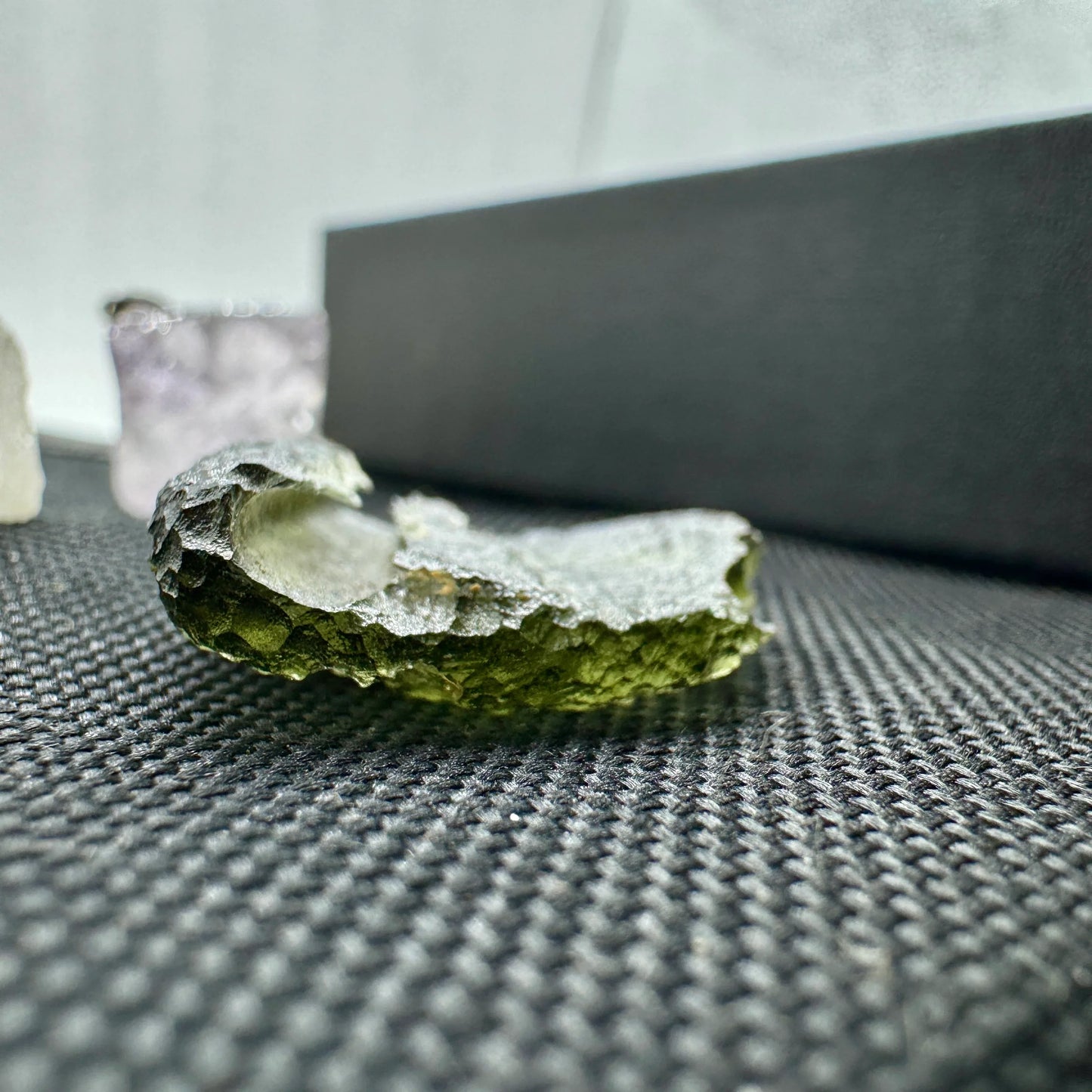 Moldavita tektita impactita Moldavite - Munay Minerales Palma de Mallorca Spain 