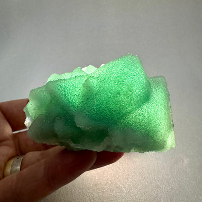 Fluorita verde octaédrica