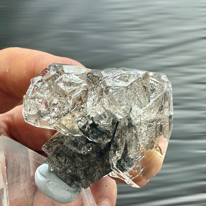 Cuarzo diamante Herkimer cetro
