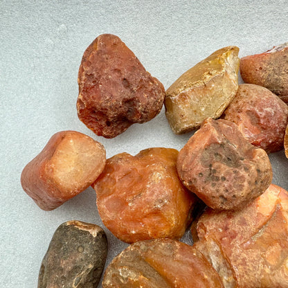 Ágata cornalina en bruto - Munay Minerales Palma de Mallorca Spain 