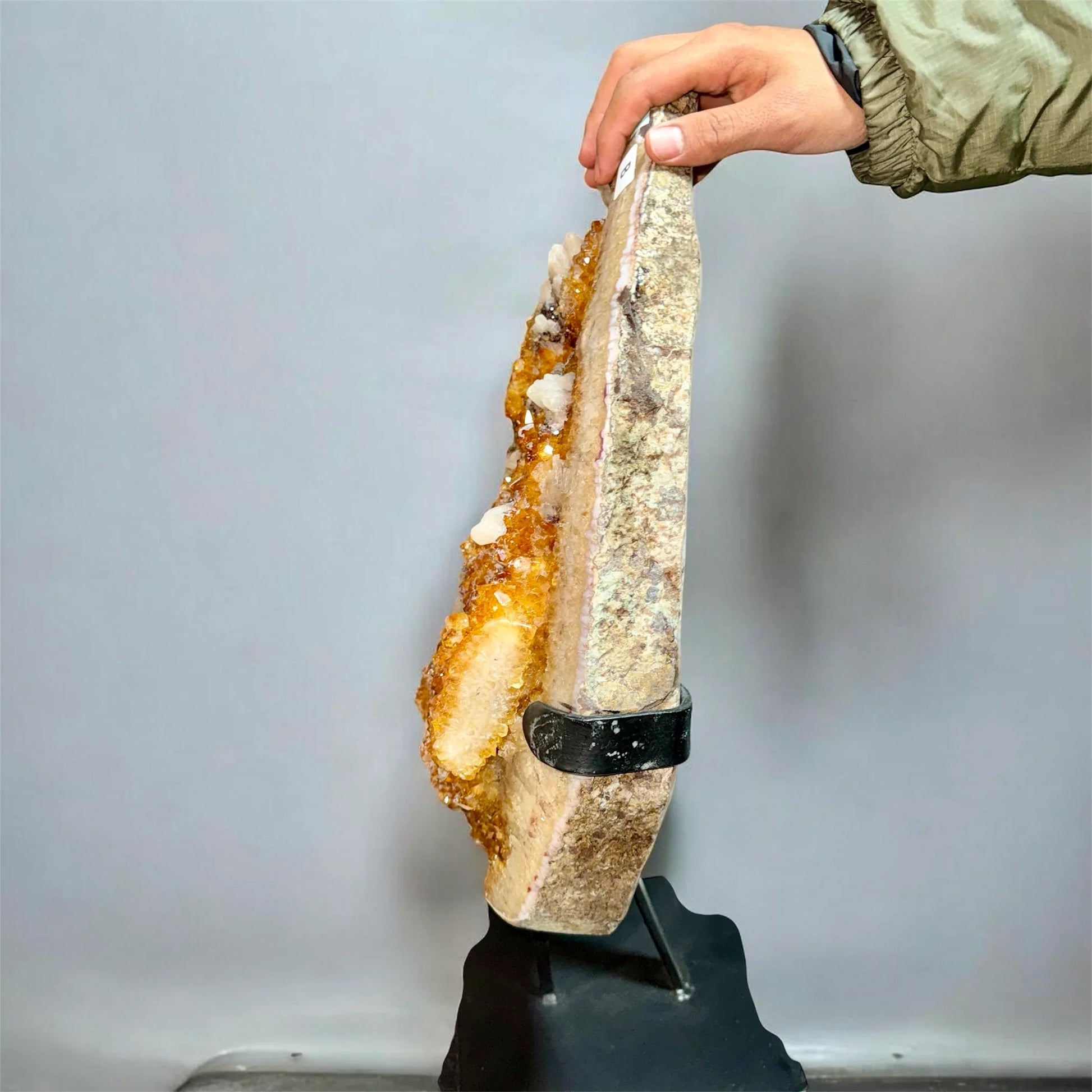 Drusa de citrino 14,5 kg. - Munay Minerales Palma de Mallorca Spain 