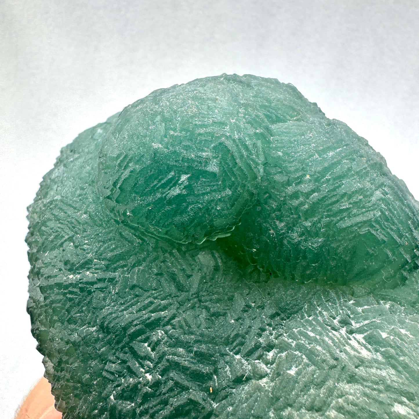 Fluorita verde botroidal