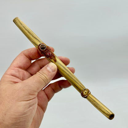 Tipi para rapé madera de ayahuasca