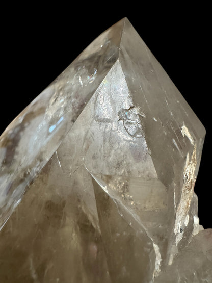 Citrino catedral natural con hematitas y Record Keeper 7,4 kg.