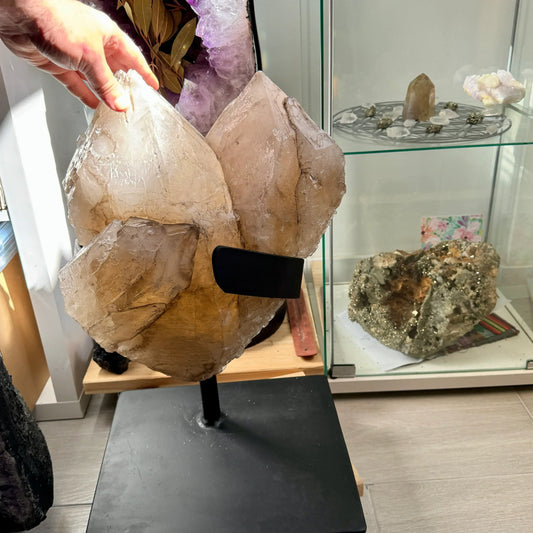 Cuarzo elestial grupo 22,3 kg. - Munay Minerales Palma de Mallorca Spain 