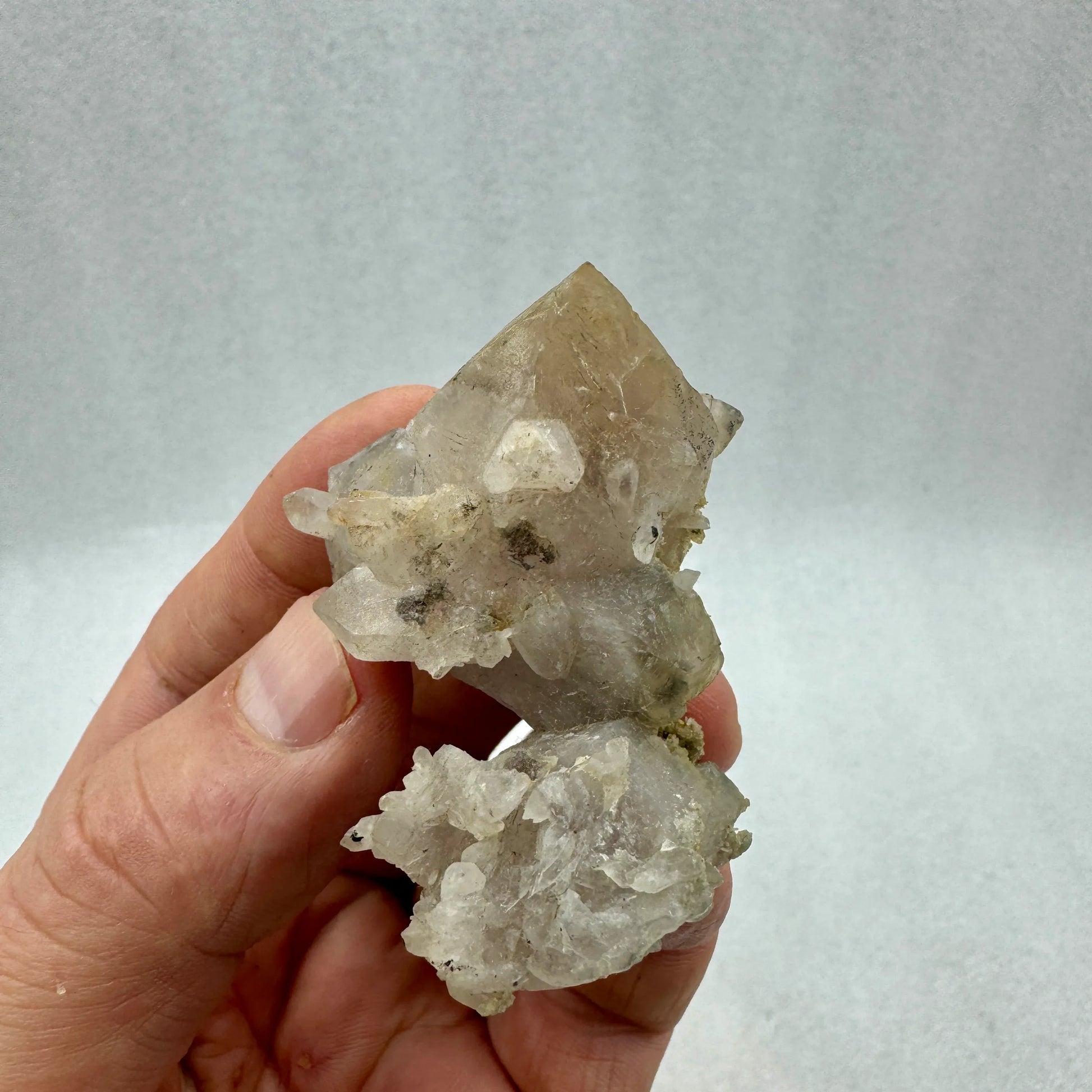 Prasiolita natural de Murcia España - MUNAY MINERALES MALLORCA