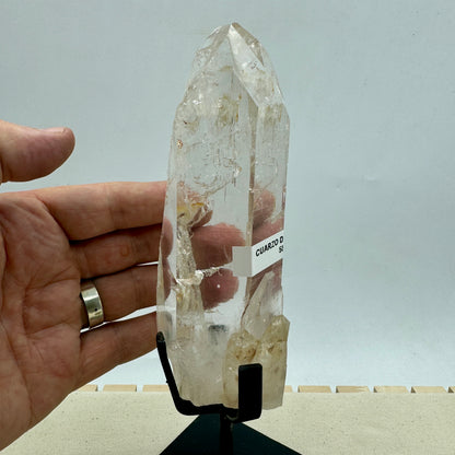 Cuarzo maestro fusionado de Diamantina Brasil