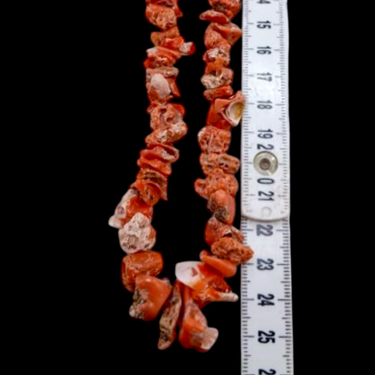 Coral Corinto Corallium Rubrum colgante con plata de ley