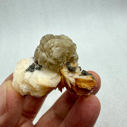 Cerusita y baritina Munay Minerales Mallorca