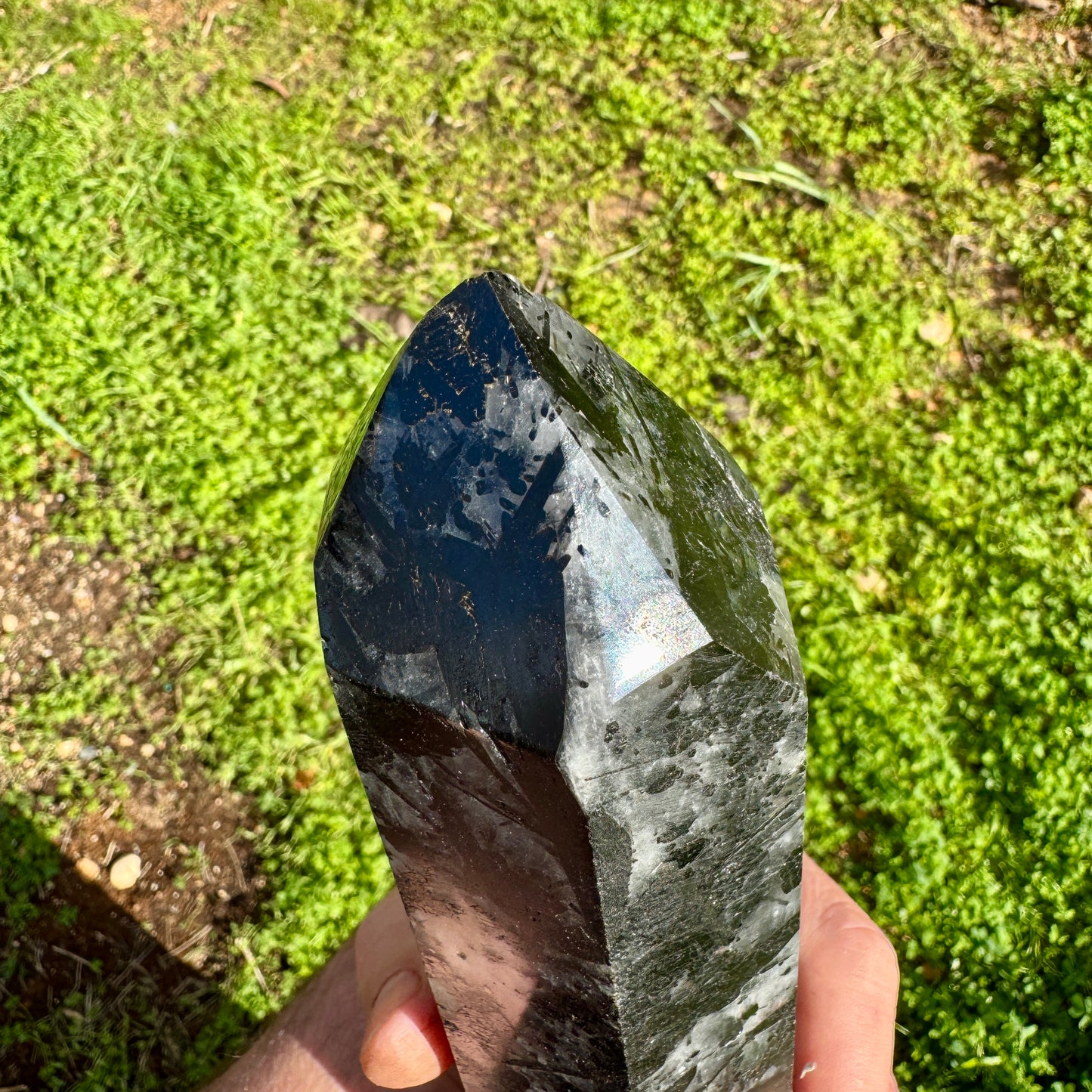 Cuarzo turmalinado 53 cm.