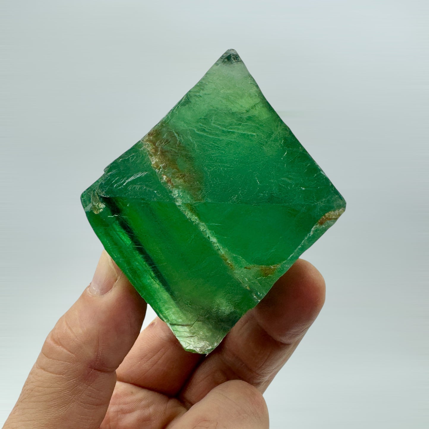 FLUORITA VERDE OCTAÉDRICA GIGANTE