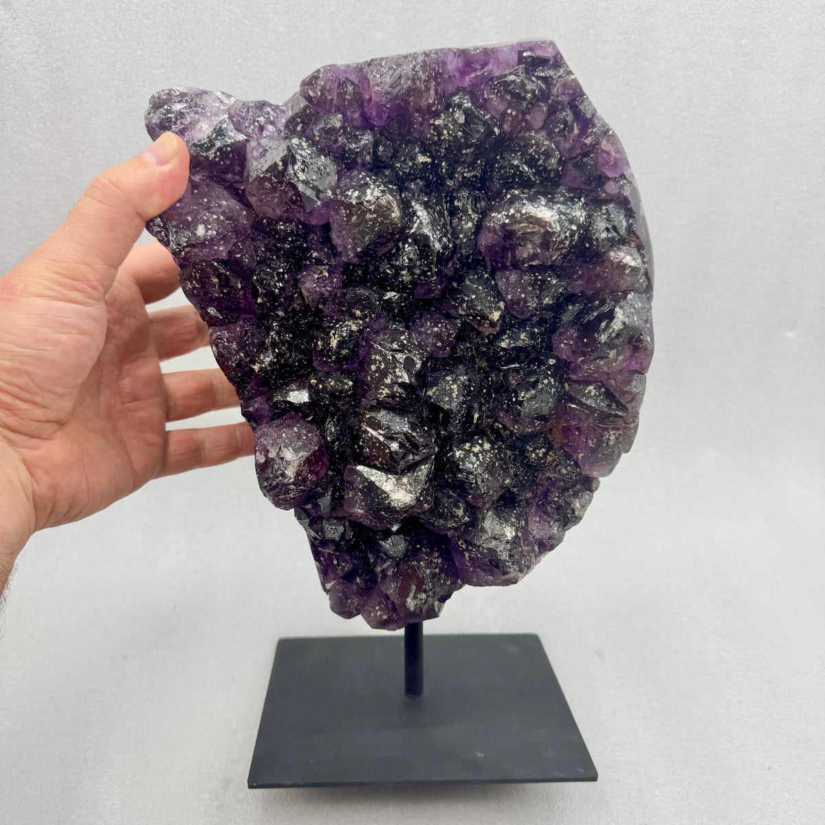 Drusa de amatista 7,9 kg. calidad extra Munay Minerales Mallorca