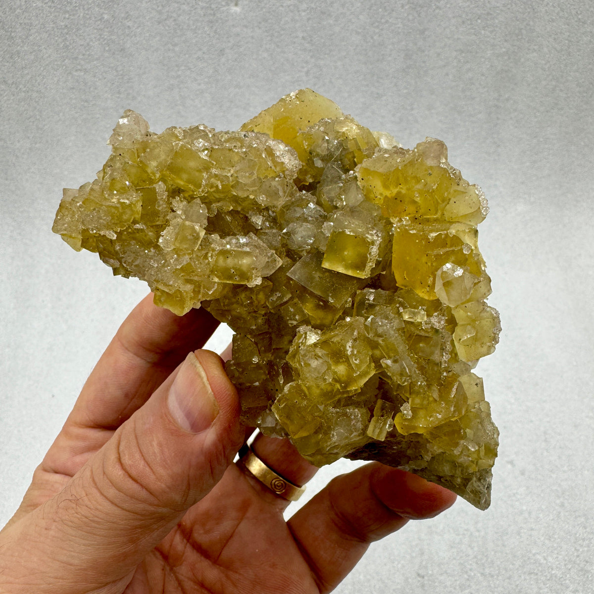 Fluorita cúbica grupo Munay Minerales Mallorca Munay Minerales Mallorca