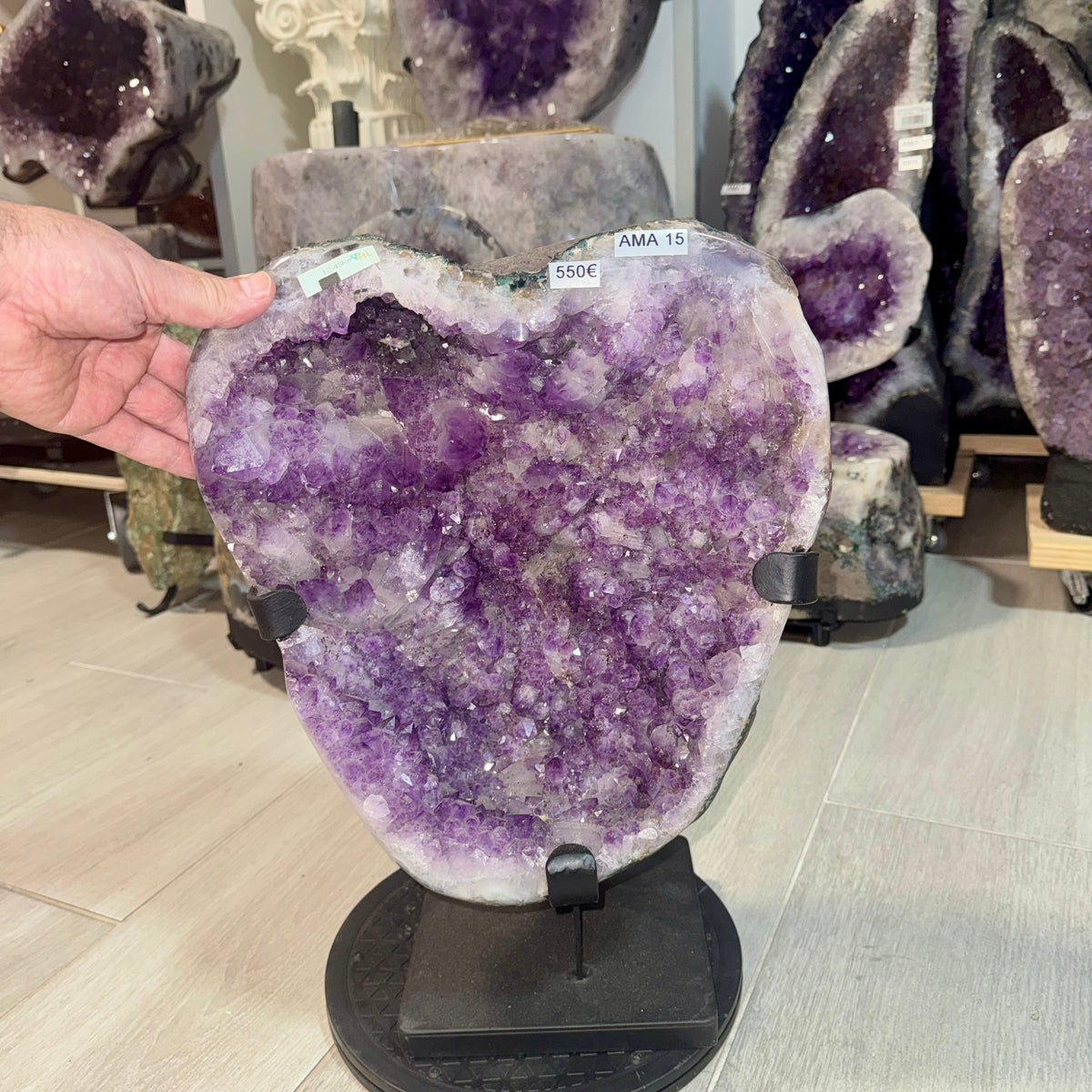 Geoda de amatista 12,4 kg. Munay Minerales Munay Minerales Mallorca