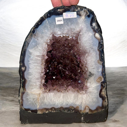 Geoda de amatista 9,1 kg. Munay Minerales Mallorca