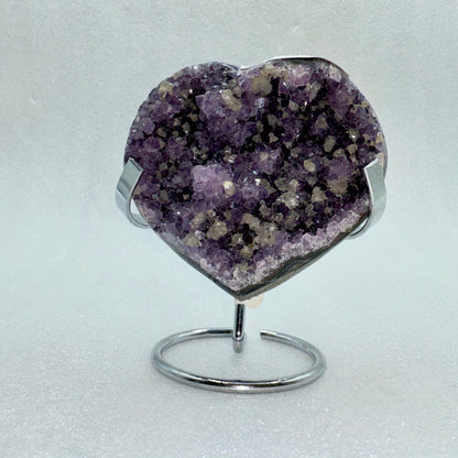 Drusa de amatista corazón Munay Minerales Mallorca Munay Minerales Mallorca