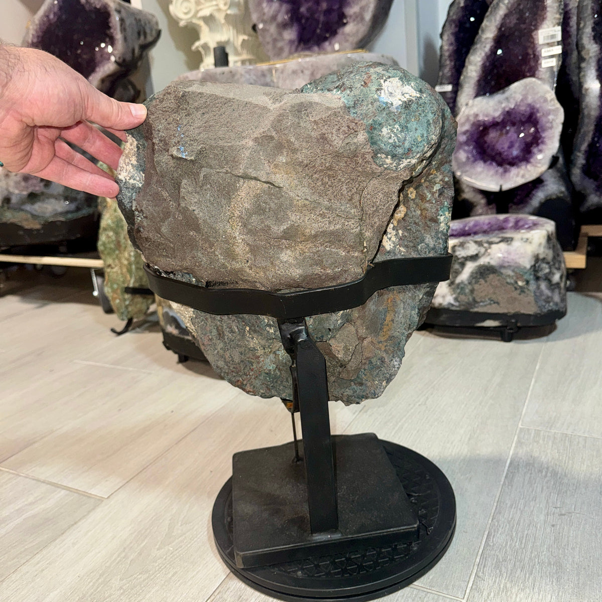 Geoda de amatista 12,4 kg. Munay Minerales Munay Minerales Mallorca