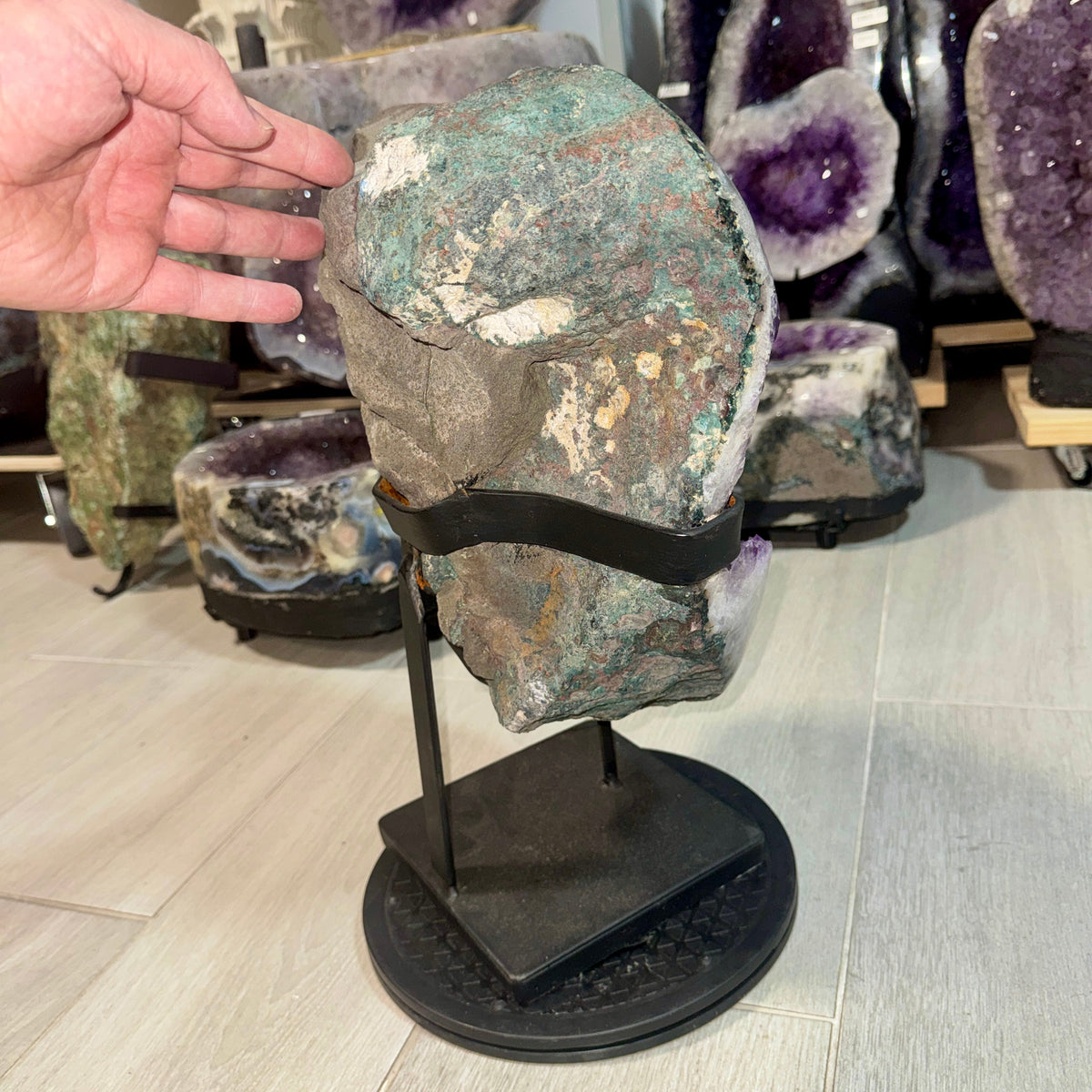 Geoda de amatista 12,4 kg. Munay Minerales Munay Minerales Mallorca