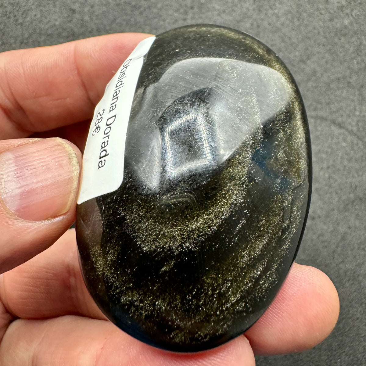 Obsidiana dorada Munay Minerales - MUNAY MINERALES MALLORCA