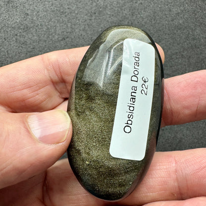 Obsidiana dorada Munay Minerales - MUNAY MINERALES MALLORCA