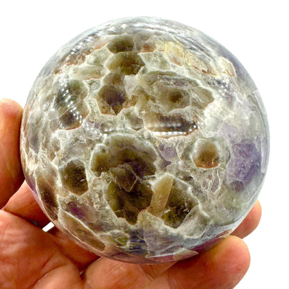 Prasiotrino esfera 8 cm. y 663 gr. - MUNAY MINERALES MALLORCA