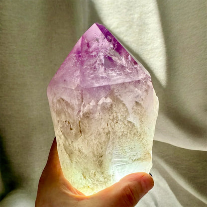 Punta de amatista 2,2 kg. Amethyst - Munay Minerales Palma de Mallorca Spain 