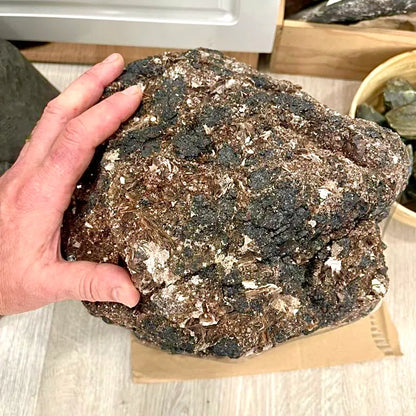Turmalina catedral 47 kg. Munay Minerales Mallorca