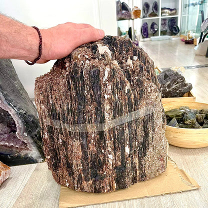 Turmalina catedral 47 kg. Munay Minerales Mallorca