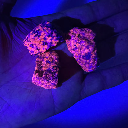 Sodalita Yooperlita fluorescentes - MUNAY MINERALES MALLORCA