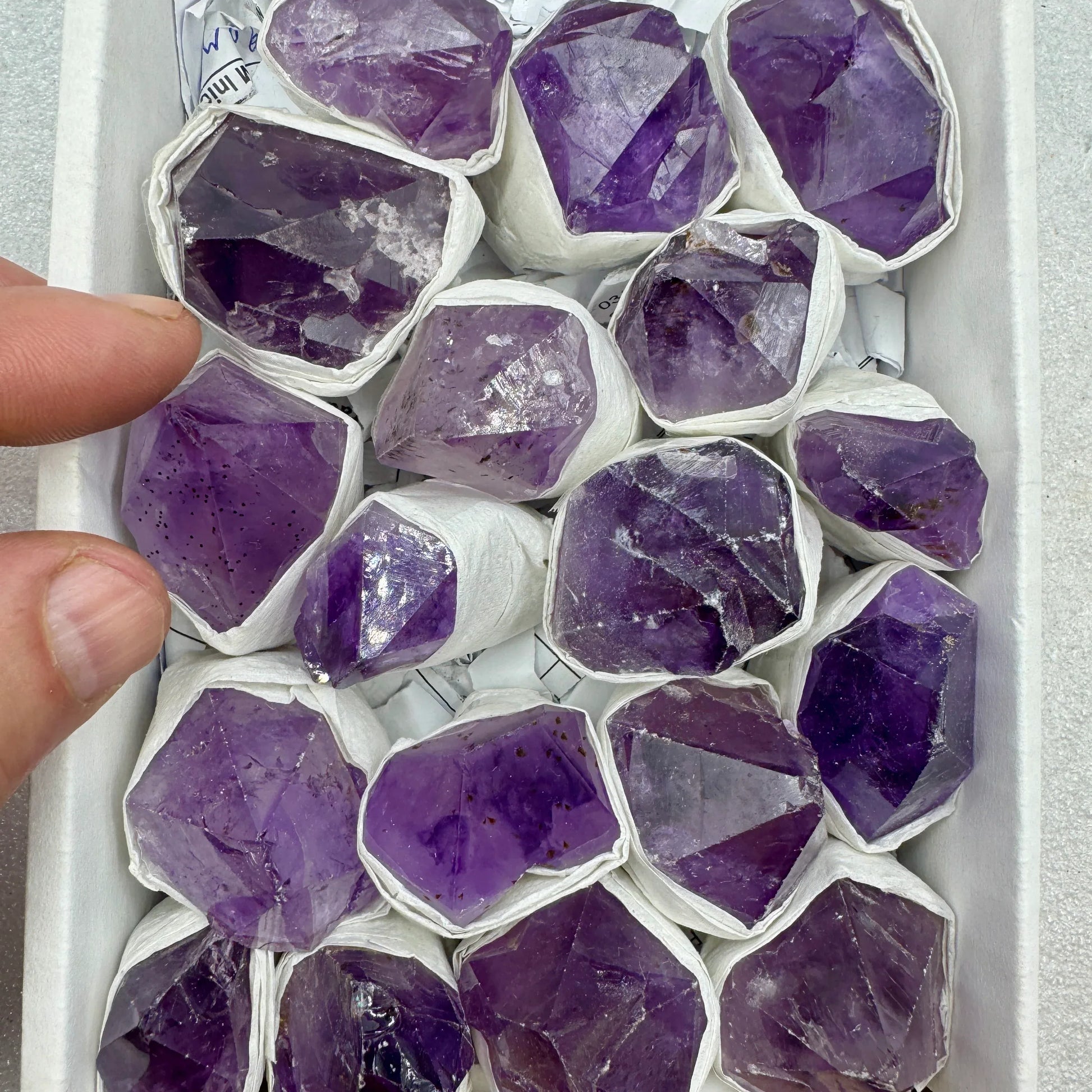 Amatista puntas - MUNAY MINERALES MALLORCA