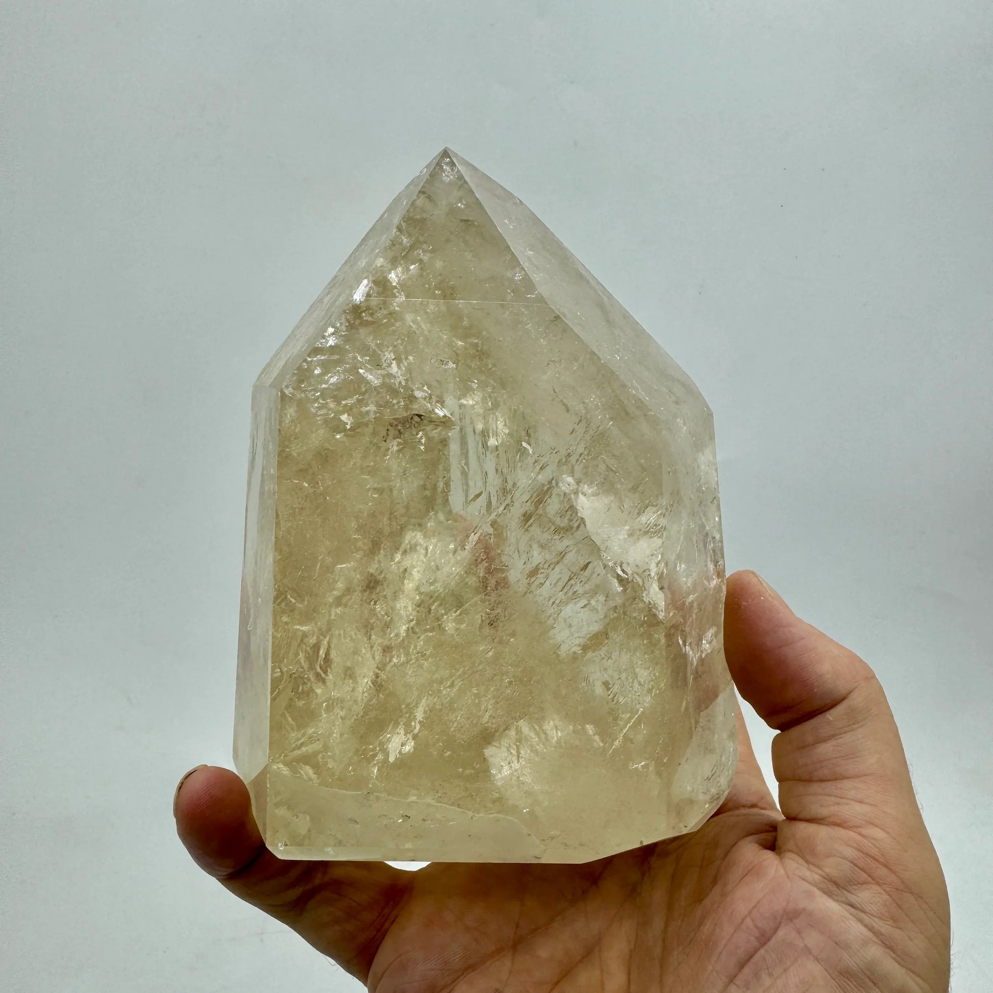 Citrino natural pulido 1,6 kg. - MUNAY MINERALES MALLORCA