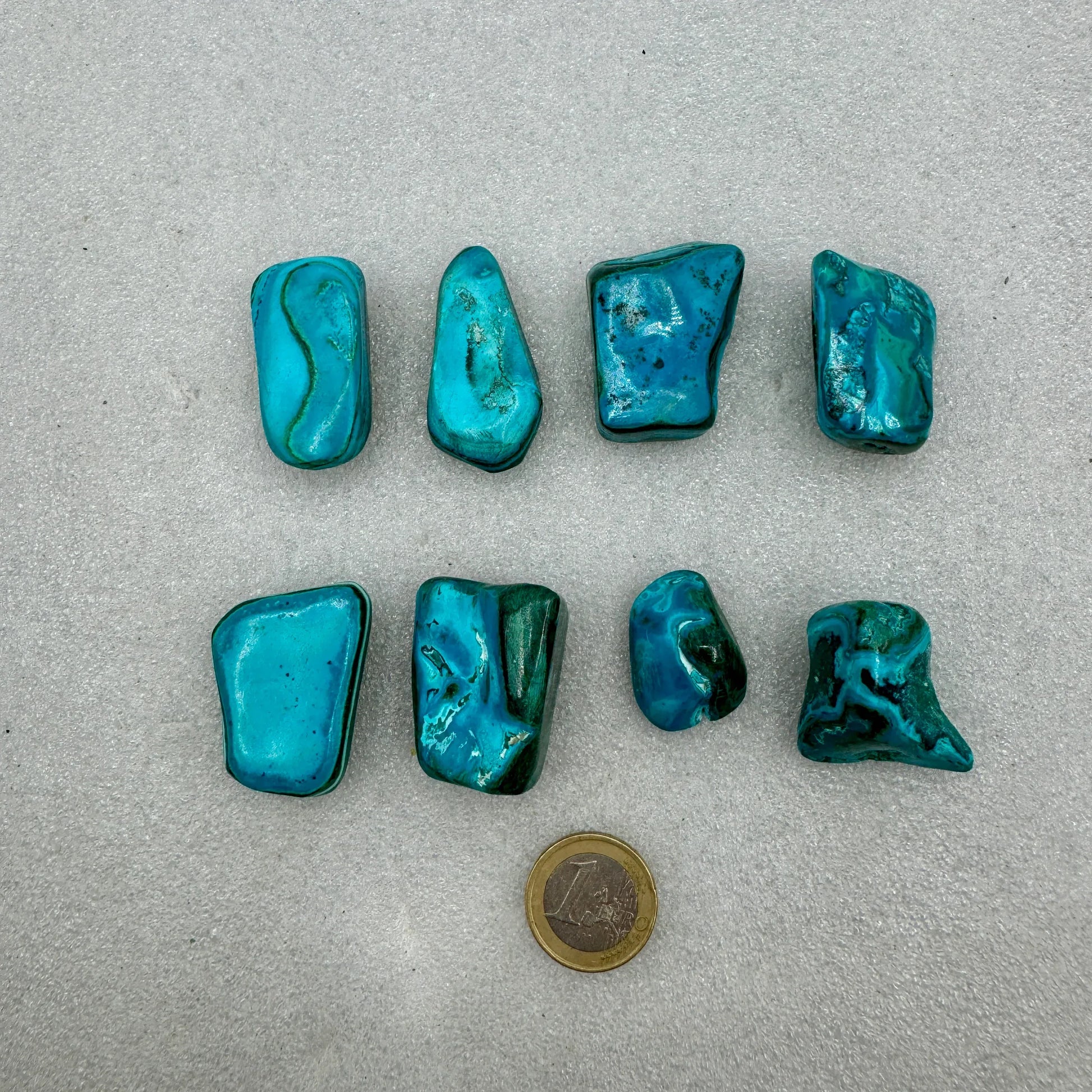 Crisocola rodado pulido - Munay Minerales Palma de Mallorca Spain 