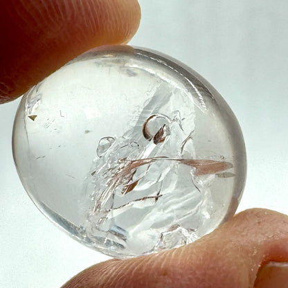 Cuarzo enhydro cabujón - Munay Minerales Palma de Mallorca Spain 