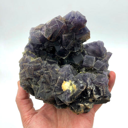 Drusa de fluorita 2 kg. Munay Minerales Mallorca
