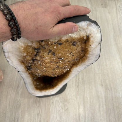 Geoda de citrino 47,2 kg. Munay Minerales mallorca