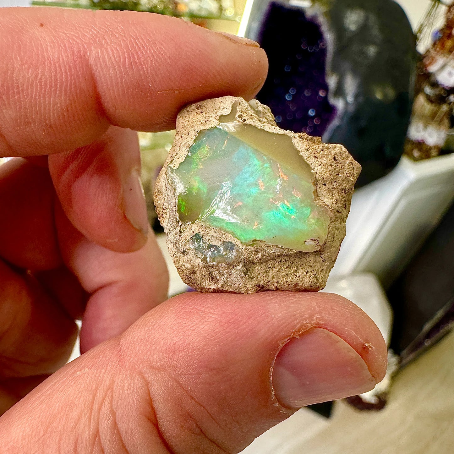 Ópalo de Etiopía Munay Minerales Mallorca - MUNAY MINERALES MALLORCA