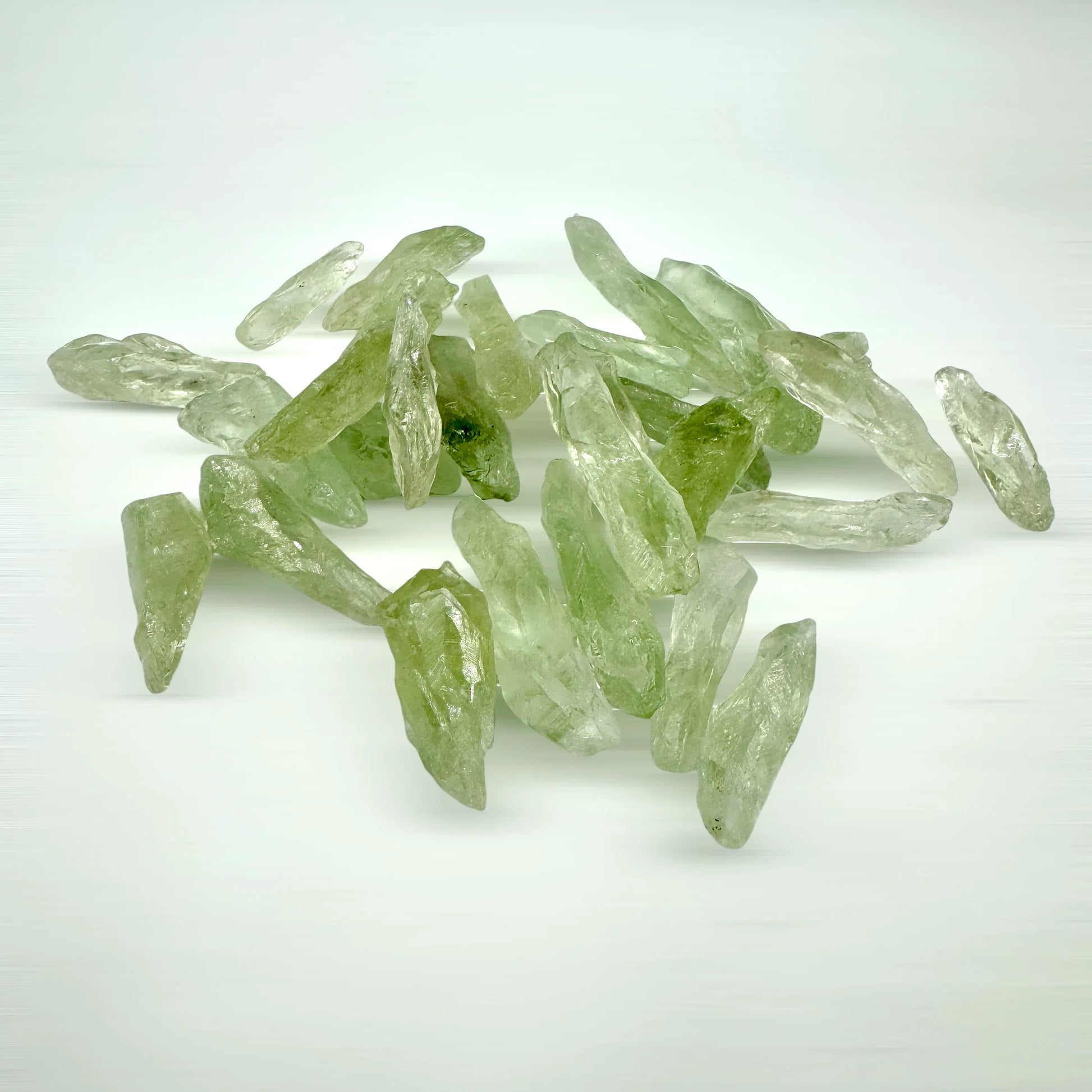 Prasiolita 100 gr. amatista verde - MUNAY MINERALES MALLORCA