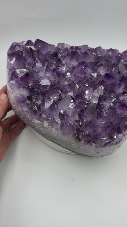 Drusa de amatista 11,3 kg. Munay Minerales Mallorca