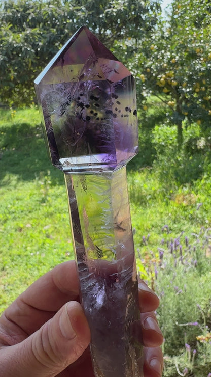 Cetro de amatista Munay Minerales Mallorca