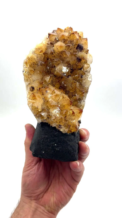 Drusa de citrino 2,6 kg. Munay Minerales Mallorca