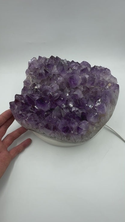 Drusa de amatista 8,1 kg. Munay Minerales Mallorca