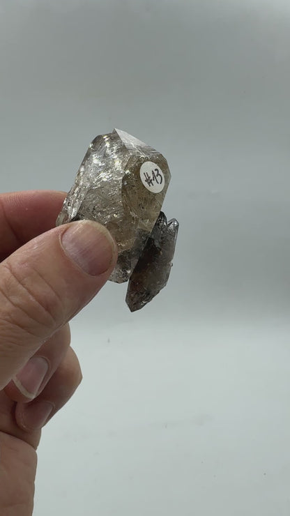 Cuarzo cetro diamante Herkimer maestro Isis