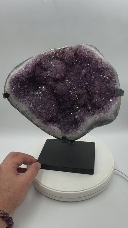 Drusa de amatista 4,5 kg.