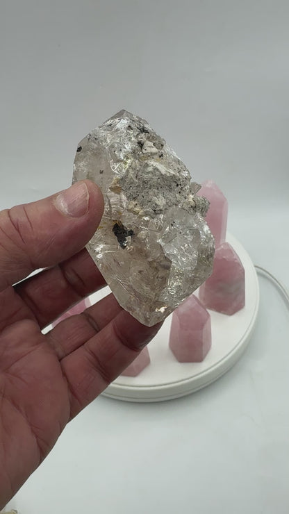 Cuarzo diamante Herkimer Munay Minerales Mallorca